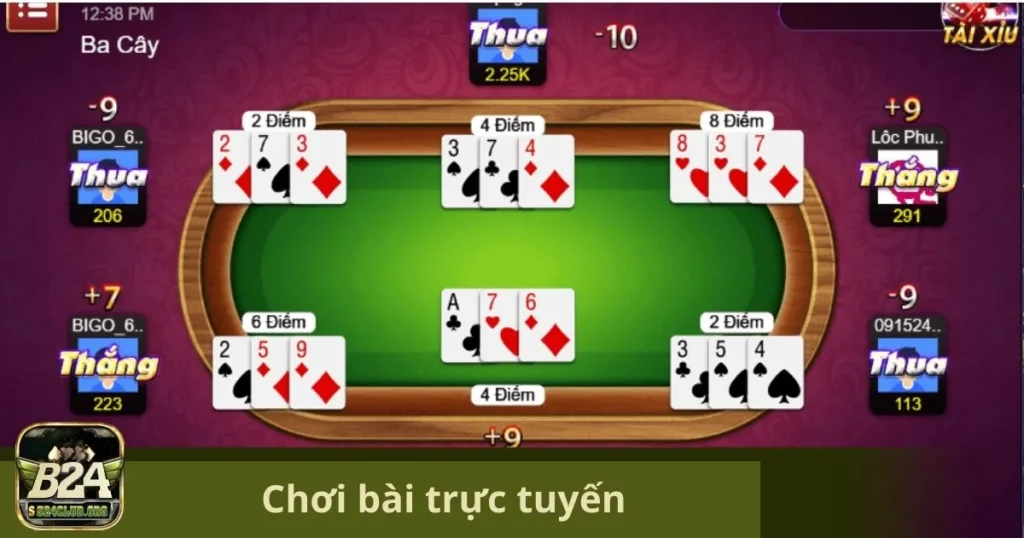 Chơi Bài Trực Tuyến: Trải Nghiệm Đỉnh Cao Tại B24Club